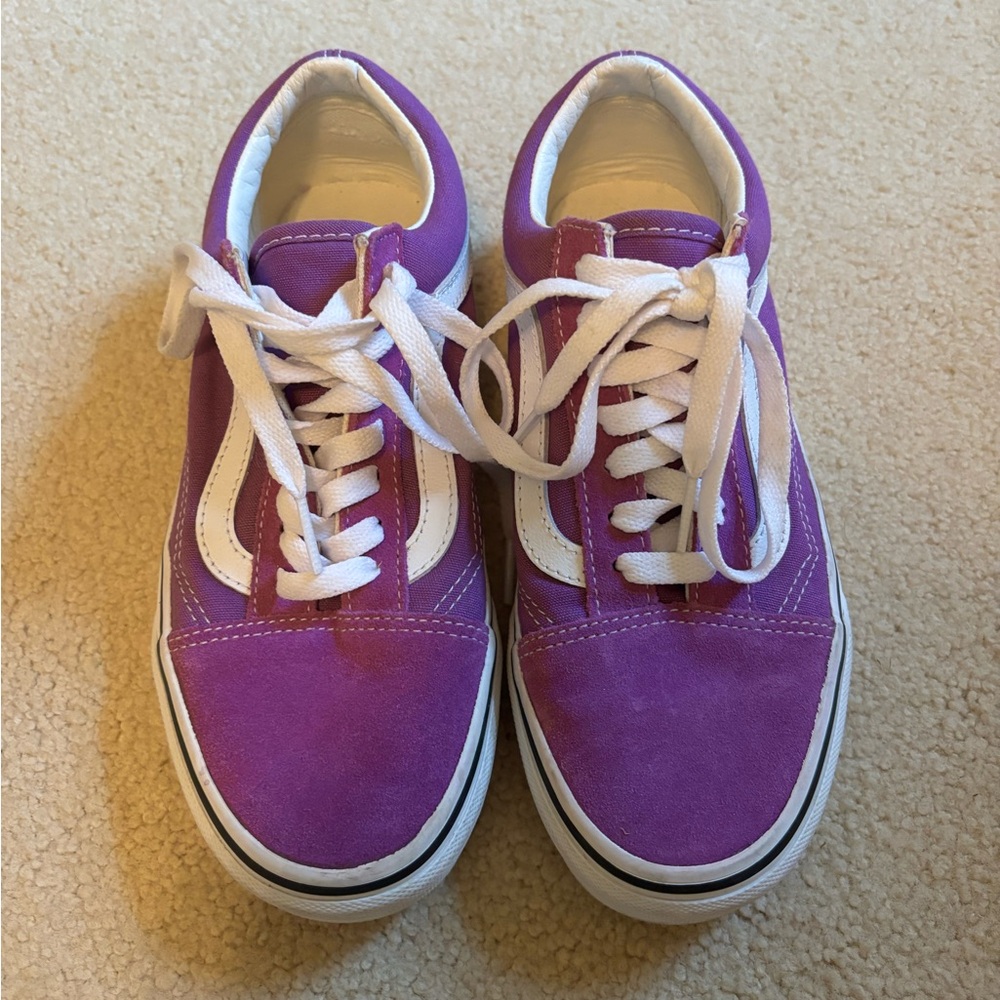 Vans Women’s Old Skool Purple Sneakers size 6.5
